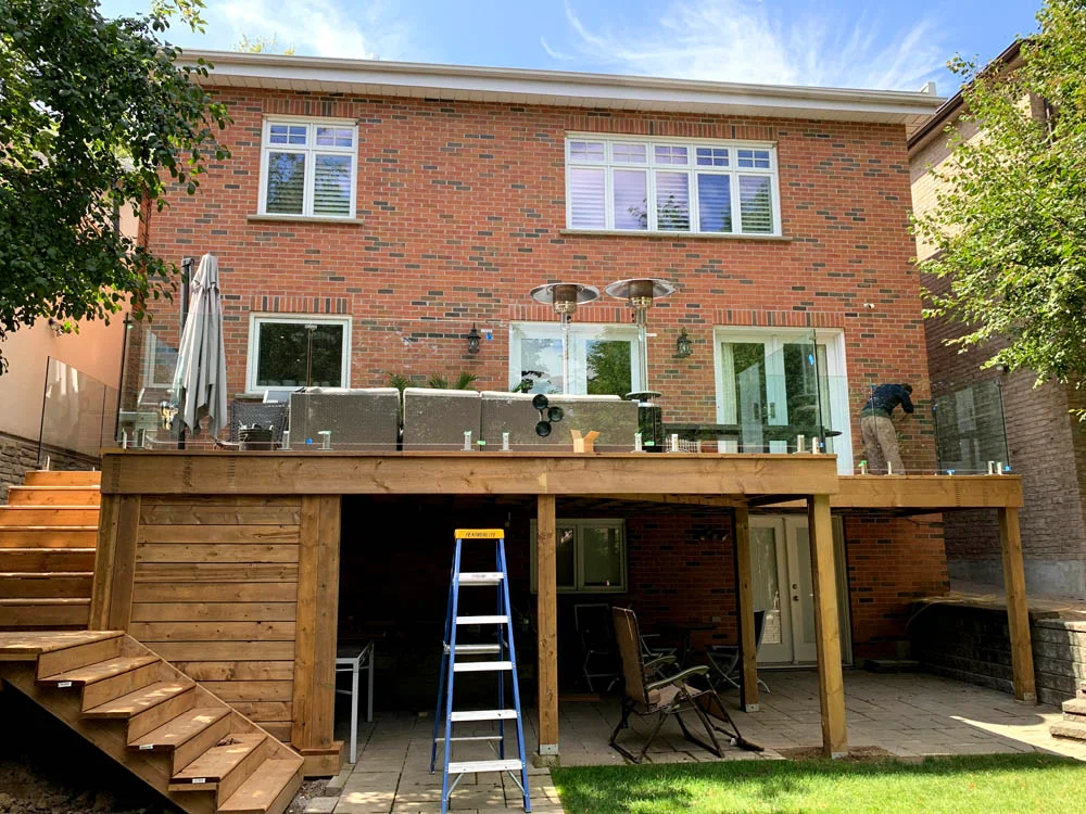 Interior and exterior Glazing